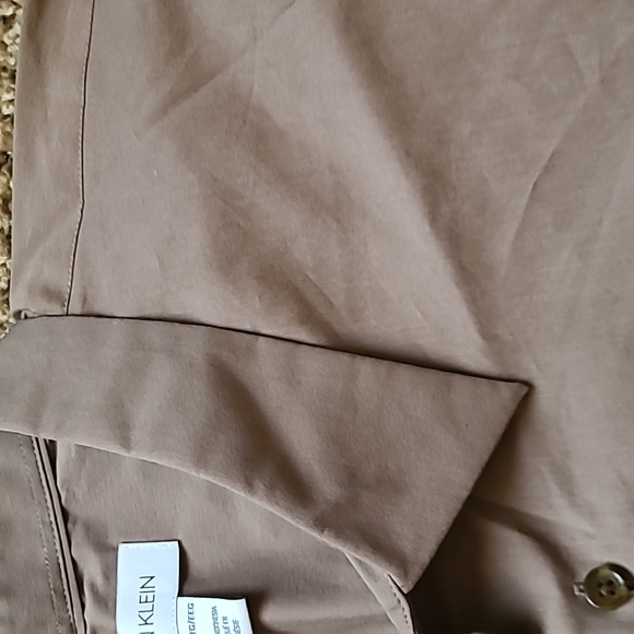 Calvin Klein brown stretch dress shirt - Picture 4 of 15